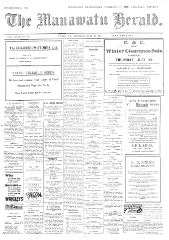 Issue page