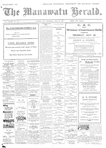 Issue page