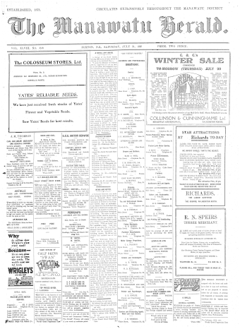 Issue page