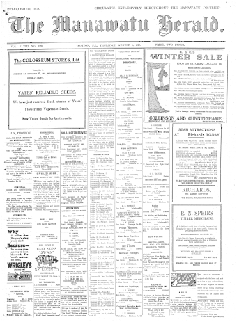 Issue page