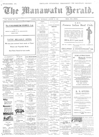Issue page