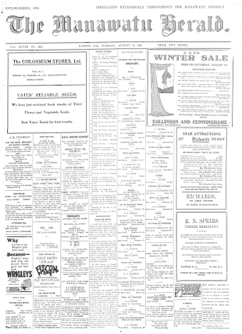 Issue page