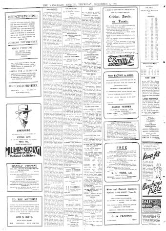 Issue page
