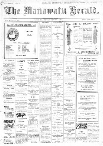 Issue page