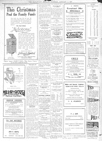 Issue page