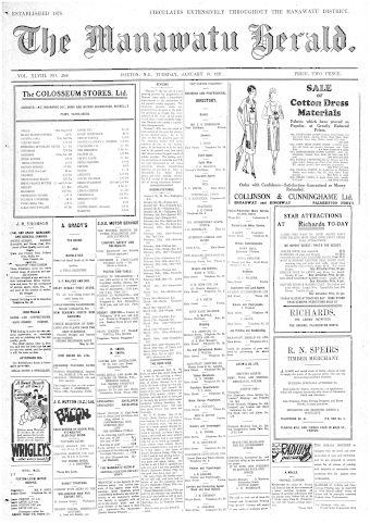 Issue page