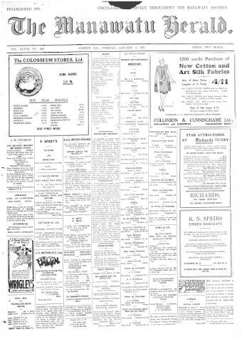 Issue page