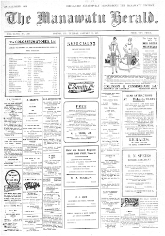 Issue page