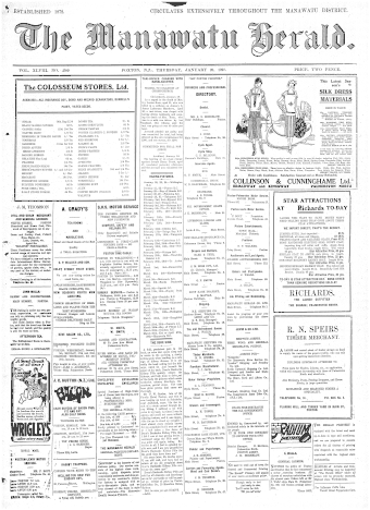 Issue page