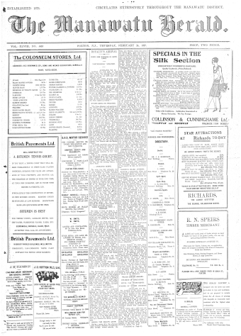 Issue page