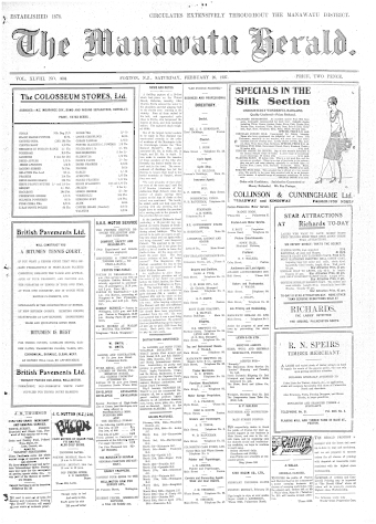 Issue page