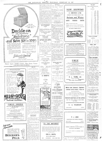 Issue page