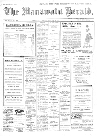 Issue page