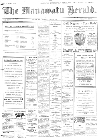 Issue page
