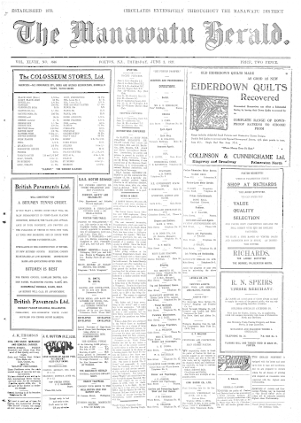 Issue page