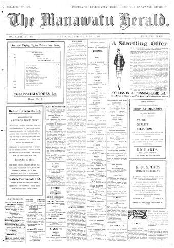Issue page