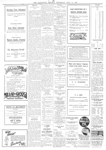 Issue page