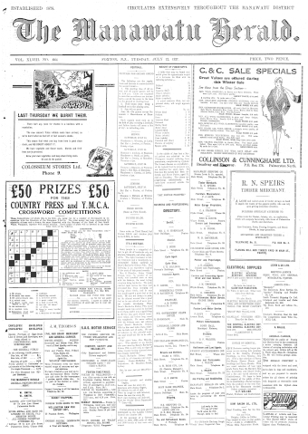 Issue page