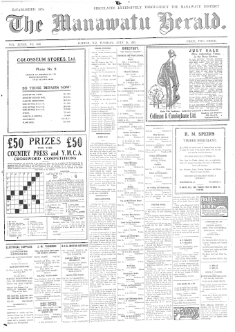 Issue page