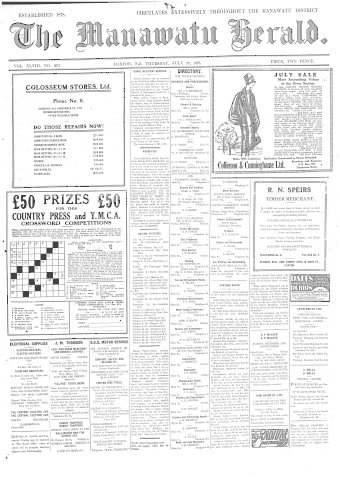 Issue page