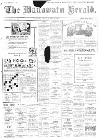 Issue page