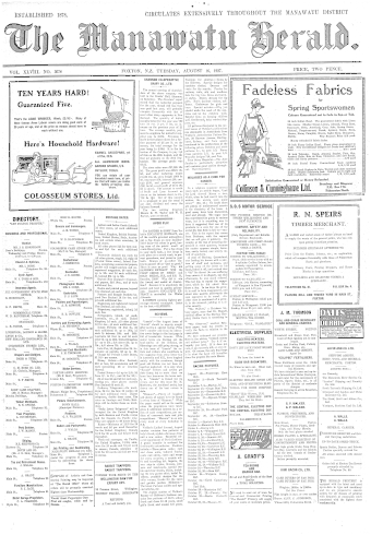 Issue page