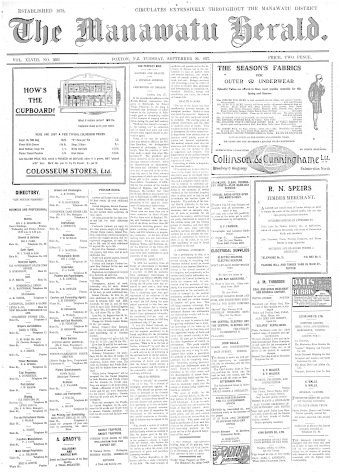 Issue page