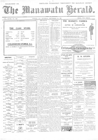 Issue page