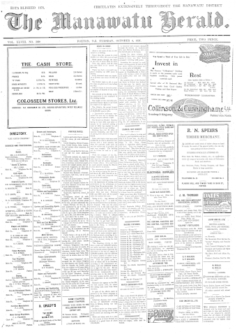 Issue page