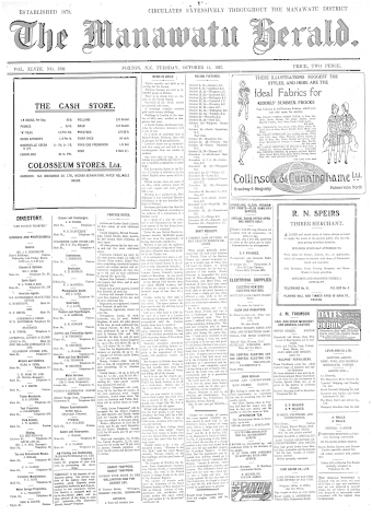 Issue page