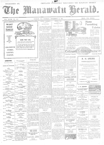 Issue page