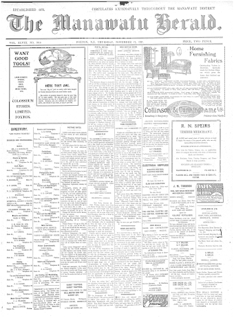 Issue page