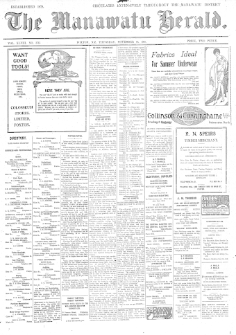 Issue page
