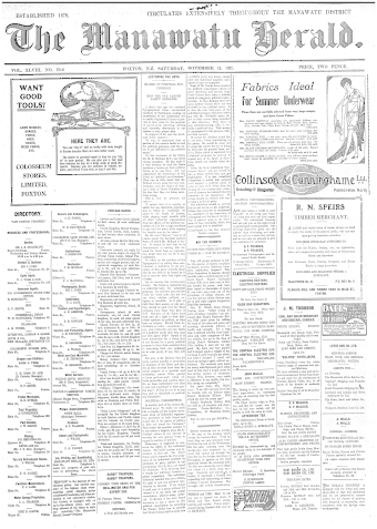 Issue page