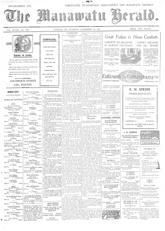 Issue page