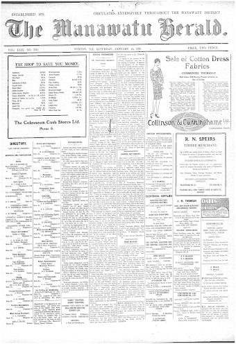 Issue page