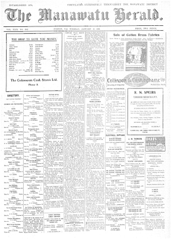 Issue page