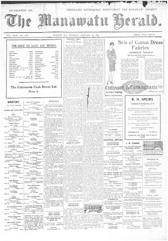 Issue page