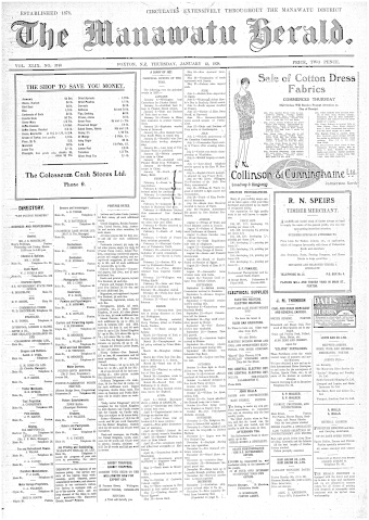 Issue page