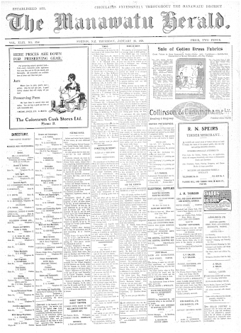 Issue page