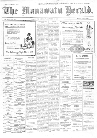 Issue page