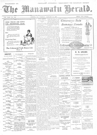 Issue page