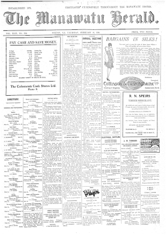 Issue page