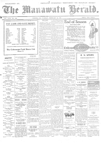 Issue page
