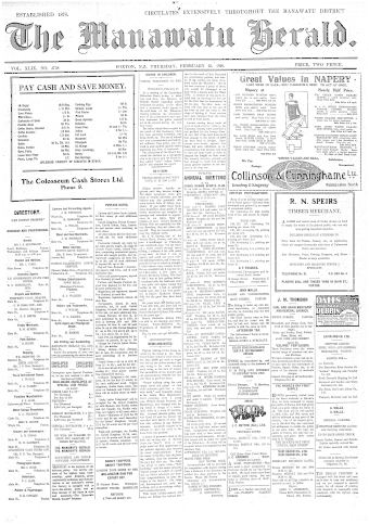 Issue page