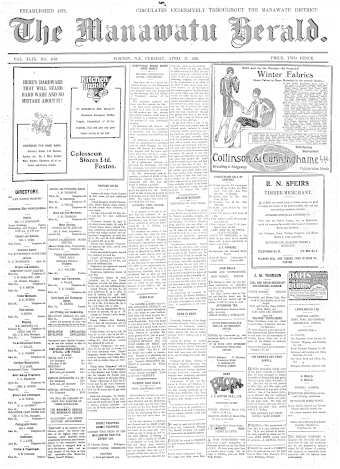Issue page