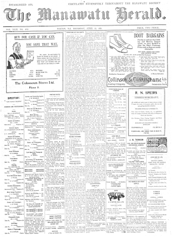 Issue page
