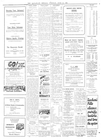 Issue page