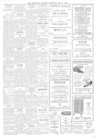 Issue page