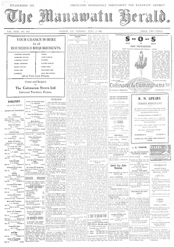 Issue page